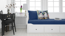 Load image into Gallery viewer, Bufflehead Standard Pillowcase – Artistic Decorative Front, White Back