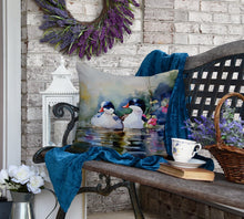 Load image into Gallery viewer, Bufflehead Throw Pillow