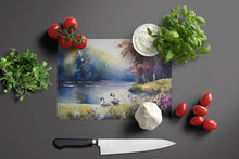 Load image into Gallery viewer, Bufflehead Glass Cutting Boards – Durable, Decorative Kitchen Art