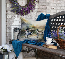 Load image into Gallery viewer, Bufflehead Throw Pillow