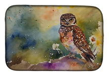 Load image into Gallery viewer, Burrowing Owl Dish Drying Mat