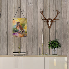 Load image into Gallery viewer, Burrowing Owl Wall or Door Hanging Prints