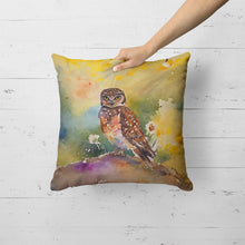 Load image into Gallery viewer, Burrowing Owl Throw Pillow