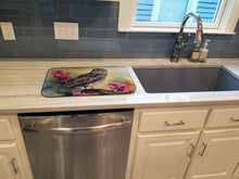 Load image into Gallery viewer, Burrowing Owl Dish Drying Mat