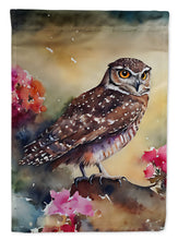 Load image into Gallery viewer, Burrowing Owl Garden Flag – Outdoor Decorative Yard Flag