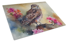 Load image into Gallery viewer, Burrowing Owl Glass Cutting Boards – Durable, Decorative Kitchen Art
