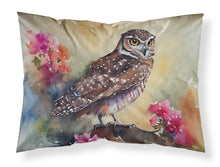 Load image into Gallery viewer, Burrowing Owl Standard Pillowcase – Artistic Decorative Front, White Back