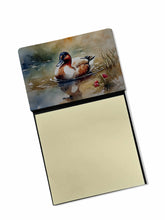 Load image into Gallery viewer, Canvasback Sticky Note Holder- Refiilable Desk Accessory Note Pad