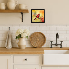 Load image into Gallery viewer, Cardinal Framed Metal Print