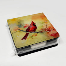 Load image into Gallery viewer, Cardinal PU Leather Note Paper Holder