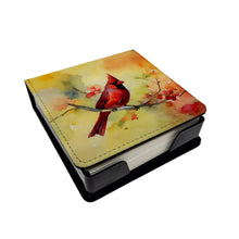 Load image into Gallery viewer, Cardinal PU Leather Note Paper Holder