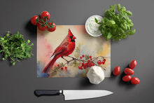Load image into Gallery viewer, Cardinal Glass Cutting Boards – Durable, Decorative Kitchen Art