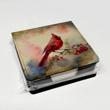 Load image into Gallery viewer, Cardinal PU Leather Note Paper Holder