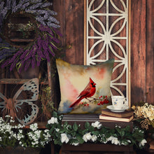 Load image into Gallery viewer, Cardinal Throw Pillow