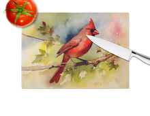 Load image into Gallery viewer, Cardinal Glass Cutting Boards – Durable, Decorative Kitchen Art