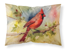 Load image into Gallery viewer, Cardinal Standard Pillowcase – Artistic Decorative Front, White Back