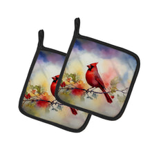 Load image into Gallery viewer, Cardinal Pot Holders - Set of 2 Decorative Kitchen Helpers | Made in the USA