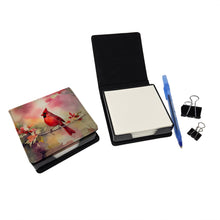 Load image into Gallery viewer, Cardinal PU Leather Note Paper Holder