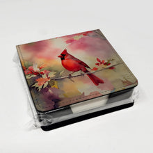Load image into Gallery viewer, Cardinal PU Leather Note Paper Holder