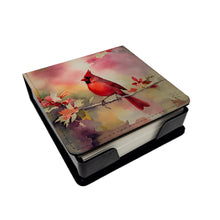 Load image into Gallery viewer, Cardinal PU Leather Note Paper Holder