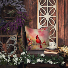 Load image into Gallery viewer, Cardinal Throw Pillow - 14x14 Decorative Pillow – Art for Your Home &amp; Patio