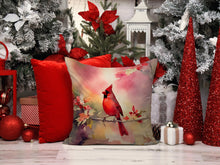 Load image into Gallery viewer, Cardinal Throw Pillow - 14x14 Decorative Pillow – Art for Your Home &amp; Patio