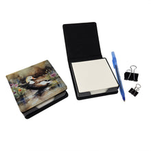Load image into Gallery viewer, Common Eider Duck PU Leather Note Paper Holder