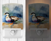 Load image into Gallery viewer, Common Eider Duck Ceramic Night Light
