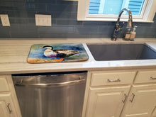 Load image into Gallery viewer, Common Eider Duck Dish Drying Mat