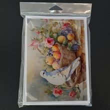 Load image into Gallery viewer, Dove Greeting Cards - Blank Note Cards – 8-Pack of Artist-Designed Cards with Envelopes