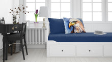 Load image into Gallery viewer, Eagle Standard Pillowcase – Artistic Decorative Front, White Back
