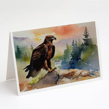 Load image into Gallery viewer, Eagle Greeting Cards - Blank Note Cards – 8-Pack of Artist-Designed Cards with Envelopes