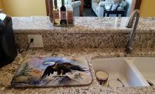 Load image into Gallery viewer, Eagle Dish Drying Mat