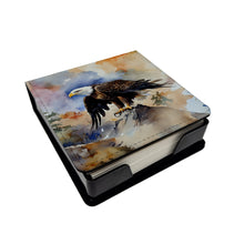 Load image into Gallery viewer, Eagle PU Leather Note Paper Holder