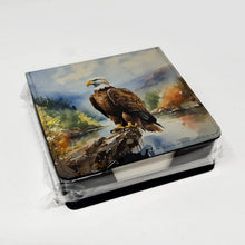 Load image into Gallery viewer, Eagle PU Leather Note Paper Holder