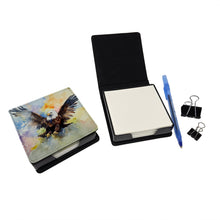 Load image into Gallery viewer, Eagle PU Leather Note Paper Holder