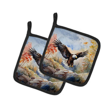 Load image into Gallery viewer, Eagle Pot Holders - Set of 2 Decorative Kitchen Helpers | Made in the USA