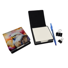 Load image into Gallery viewer, Eagle PU Leather Note Paper Holder