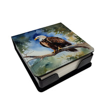 Load image into Gallery viewer, Eagle PU Leather Note Paper Holder