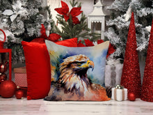 Load image into Gallery viewer, Eagle Throw Pillow - 14x14 Decorative Pillow – Art for Your Home &amp; Patio
