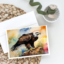 Load image into Gallery viewer, Eagle Greeting Cards - Blank Note Cards – 8-Pack of Artist-Designed Cards with Envelopes
