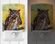 Load image into Gallery viewer, Eastern Screech Owl Ceramic Night Light