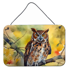 Load image into Gallery viewer, Eastern Screech Owl Wall or Door Hanging Prints
