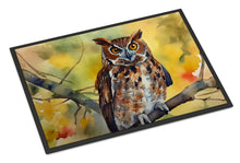 Load image into Gallery viewer, Eastern Screech Owl Doormat-24x36 Indoor / Outdoor Rug | Made in USA