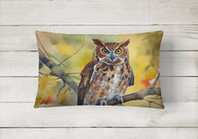 Load image into Gallery viewer, Eastern Screech Owl Throw Pillow