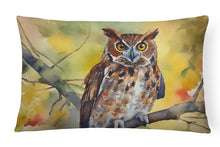 Load image into Gallery viewer, Eastern Screech Owl Throw Pillow