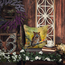 Load image into Gallery viewer, Eastern Screech Owl Throw Pillow