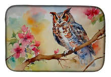 Load image into Gallery viewer, Eastern Screech Owl Dish Drying Mat