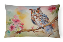 Load image into Gallery viewer, Eastern Screech Owl Throw Pillow