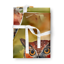 Load image into Gallery viewer, Elf Owl Apron – Artist-Designed Kitchen, BBQ &amp; Craft Apron